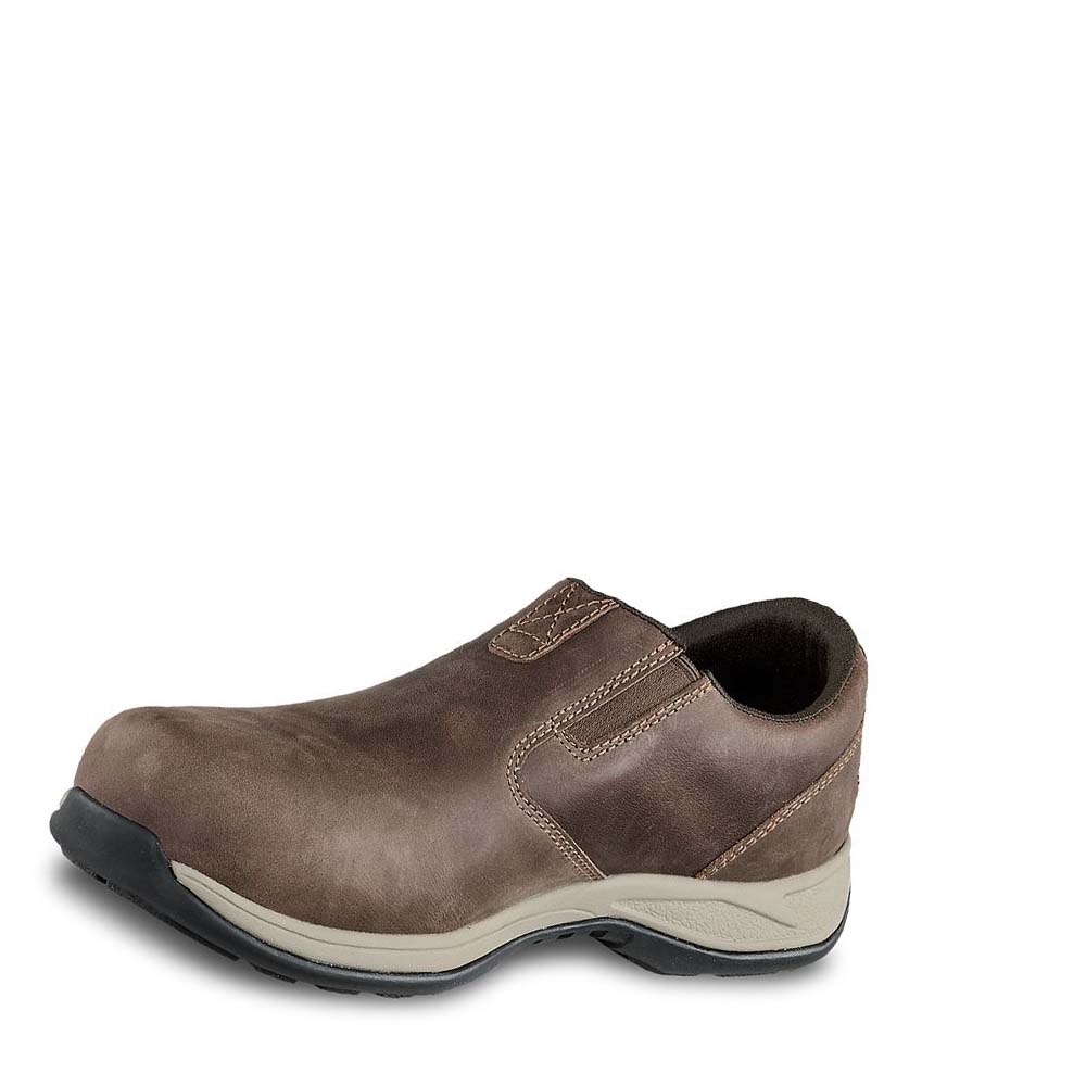 Red Wing Safety Toe Slip-On Women's Shoes Brown | ZA 104DFM